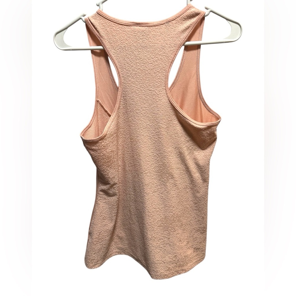 GYMSHARK PINK OPEN FRONT TIE TANK TOP - Picture 4 of 4